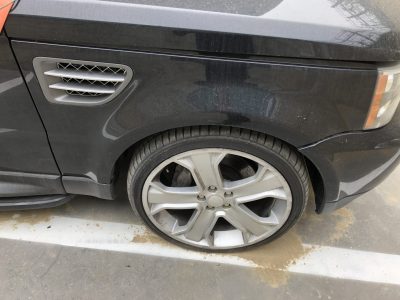 Range Rover L320 - Guarda Lamas Frente