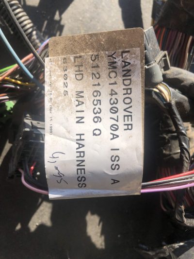 Discovery 2 II - Cablagem Carroçaria LHD