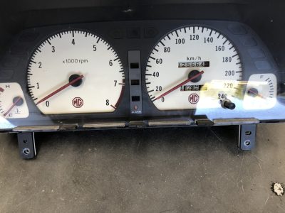 MG F - Quadrante Painel Instrumentos