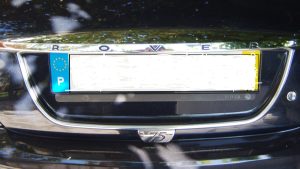 Rover 75 - Friso Iluminação Matrícula Carro Mk2