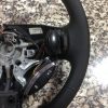 MG ZT - Volante Pele Preta Perfurada Novo