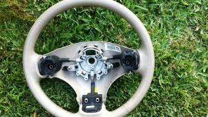 IMG_5648 Rover 75 - Volante Pele Bege Usado