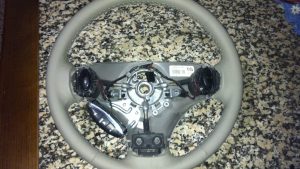 Volante Cinza 1 Rover 75 - Volante Pele Cinza Usado