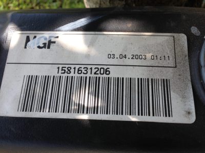 MG F TF - Depósito Combustível Gasolina