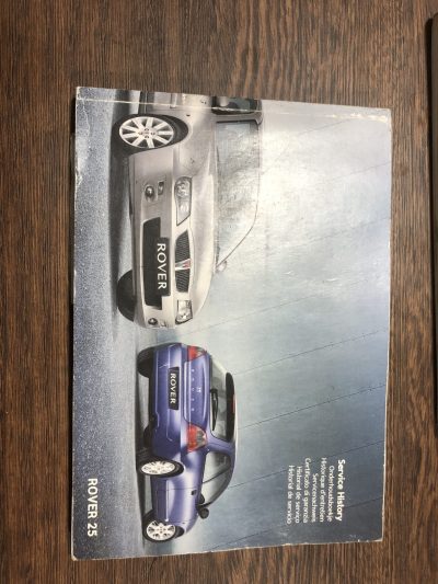 IMG_0981 Rover 25 - Livro Manual Instruções