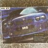 MG ZT - Livro Manual Instruções