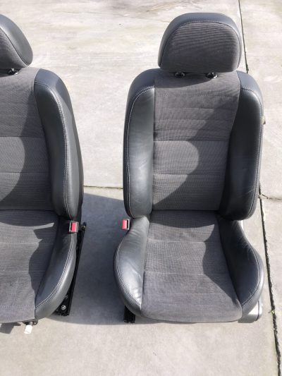 IMG_1147 Rover 45 / MG ZS - Bancos Pele & Tecido Cinza