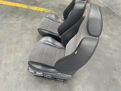 IMG_3620 Rover 45 / MG ZS - Bancos Pele & Tecido Cinza Mk2