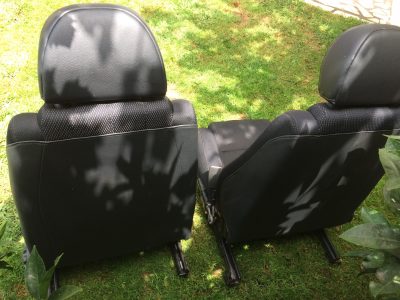 MG TF - Bancos Tecido Escuros Preto