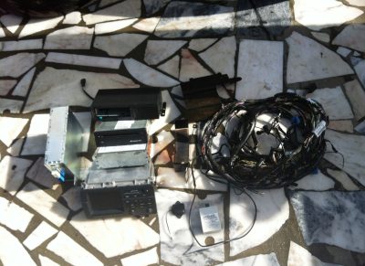 fotografia 1-85 Rover 75/ MG ZT - Conjunto de módulos GPS Radio TV Monitor