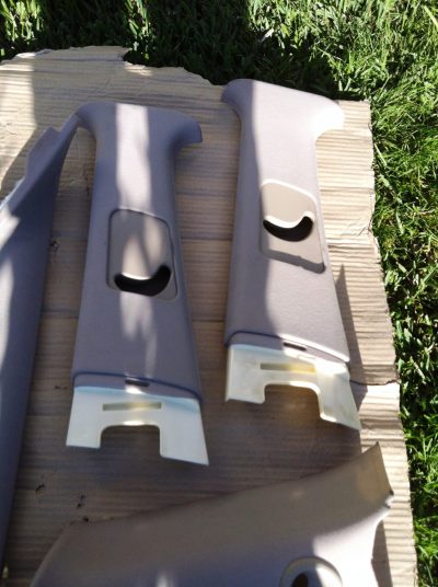 Rover 75 - Coluna Colunas Pilar Pilares Forro Bege