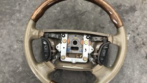 Jaguar X Type - Volante Madeira