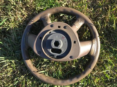 Jaguar X Type - Volante Pele Bege