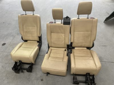 Discovery 3 III L319 - Bancos Pele Bege Elétricos 7 Lugares