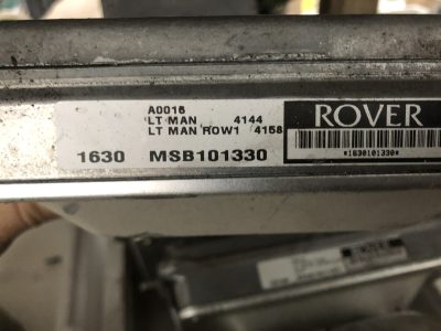 MSB101330 Discovery 2 TD5 - Centralina Unidade Motor 10P