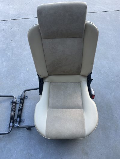 Discovery 2 II – Bancos Pele Bege & Camurça Manuais p/ 7 Lugares