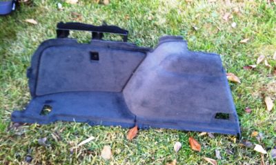 Lateral Carrinha Subwoofer Rover 75/ MG ZT - Forra Forras Painel Traseiro Mala Carrinha