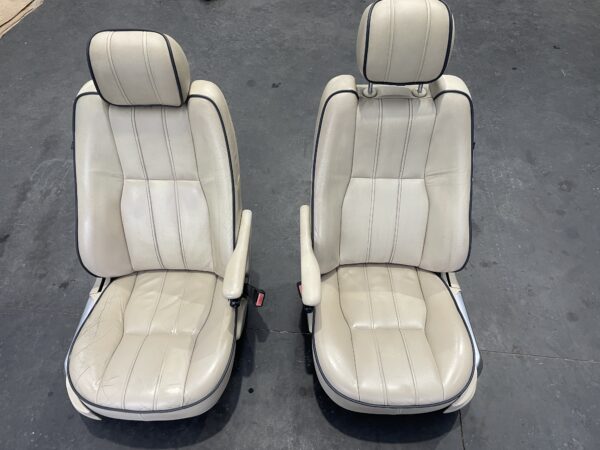 Range Rover L322 – Conjunto Bancos Elétricos Bege - Image 2
