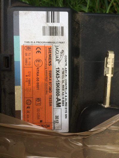 Jaguar X Type Unidade Centralina Alarme