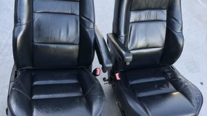 Range Rover L320 - Bancos Pele Pretos Elétricos