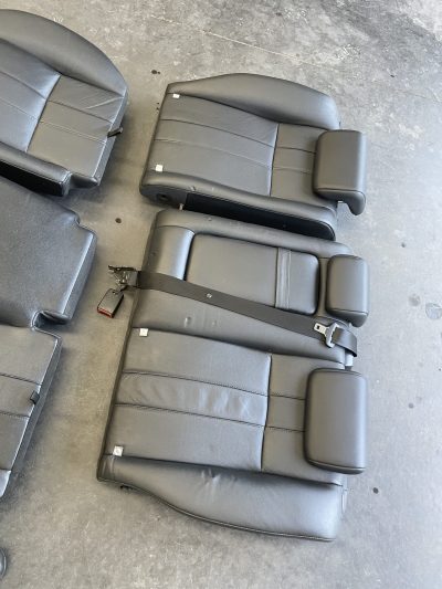 Freelander 2 II - Bancos Pele Pretos Elétricos Apoio Braço 5L & 7L