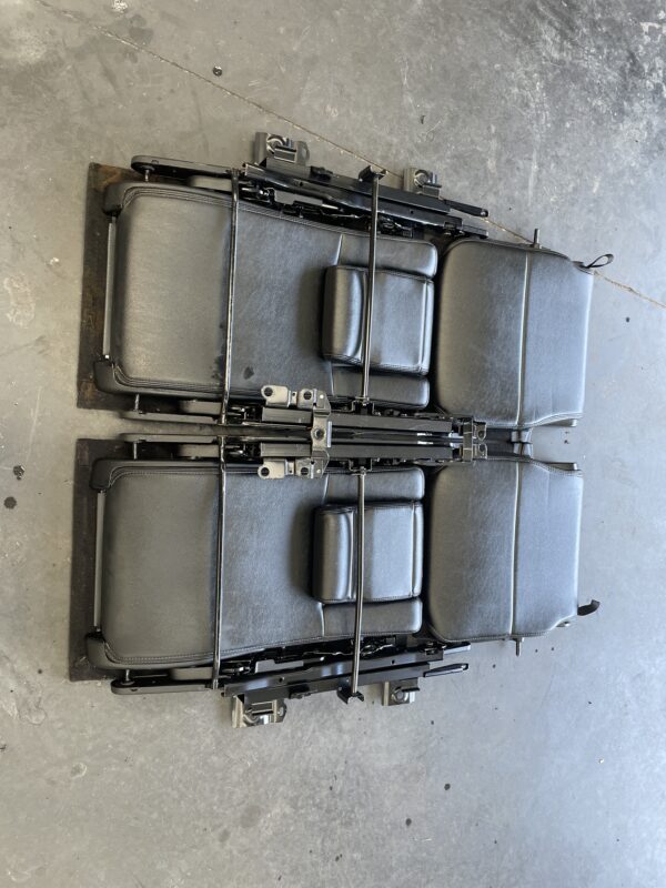 Freelander 2 II - Bancos Pele Pretos Elétricos Apoio Braço 5L & 7L - Image 10