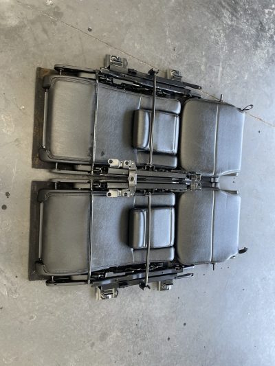 Freelander 2 II - Bancos Pele Pretos Elétricos Apoio Braço 5L & 7L