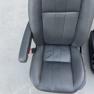 Freelander 2 II - Bancos Pele Pretos Elétricos Apoio Braço 5L & 7L
