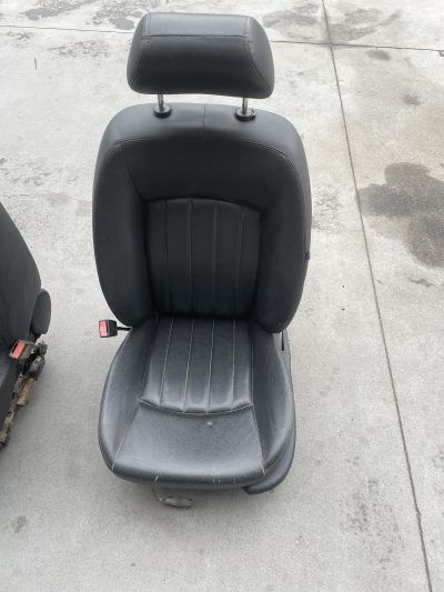 Jaguar X Type – Banco Condutor Pele Escuro Preto