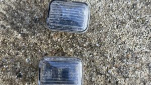 MG F - Pisca Piscas Guarda lamas Frente