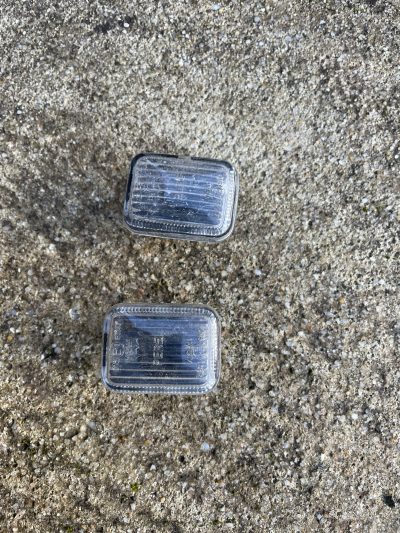 MG F - Pisca Piscas Guarda lamas Frente