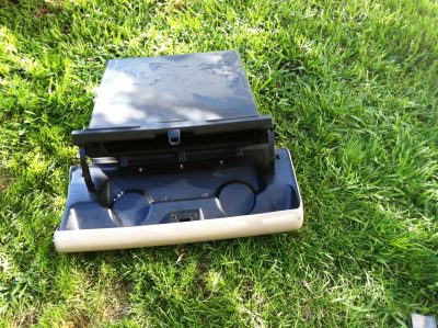 Porta Luvas Bege 3 Rover 75/ MG ZT - Porta Luvas Cinza Bege & Preto