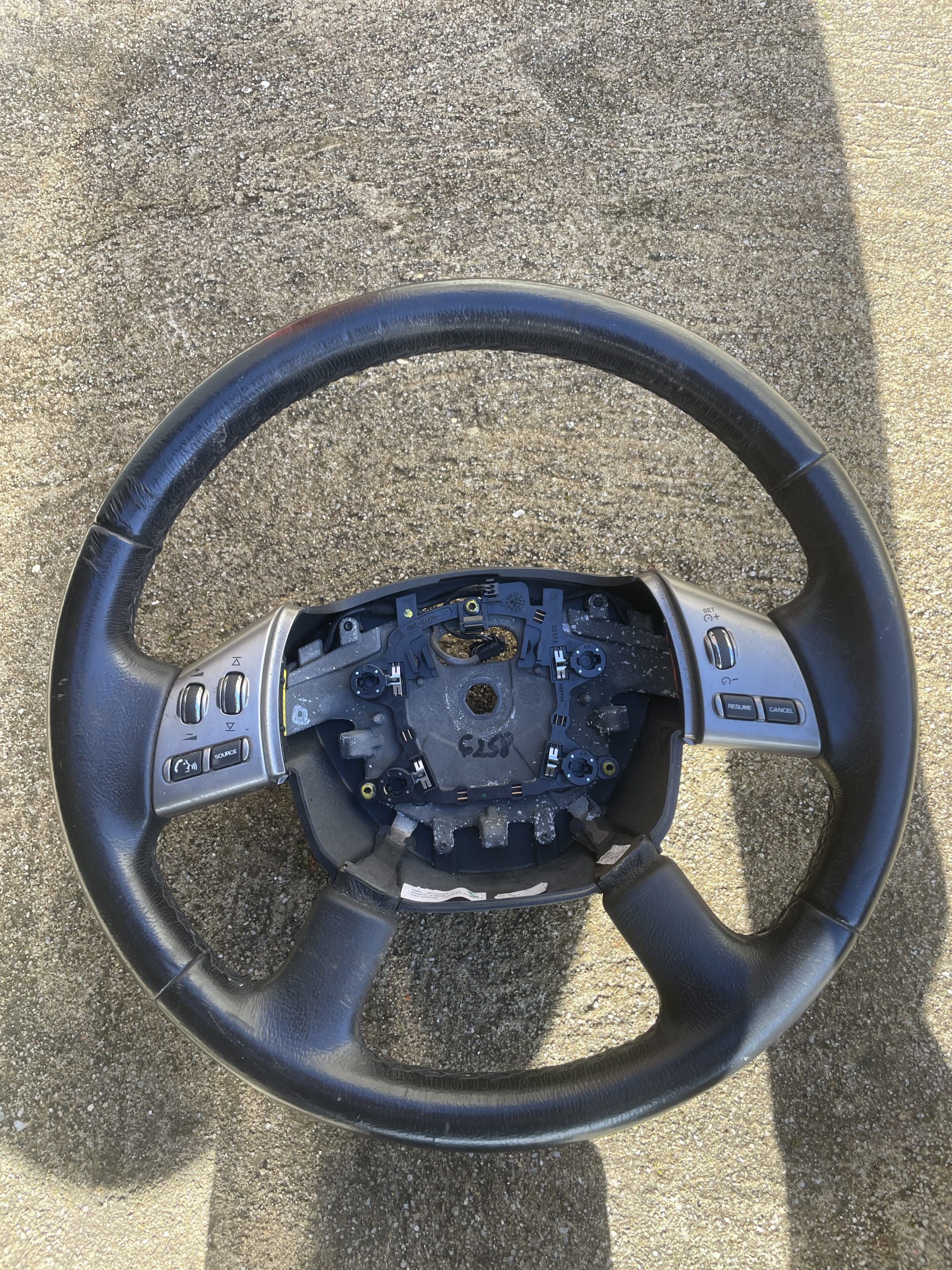 Jaguar X-Type Facelift - Volante Pele