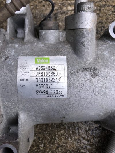 IMG_9655 MG F TF - Compressor Ar Condicionado