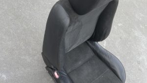 Freelander – Banco Bancos Condutor Tecido Preto Alcantara