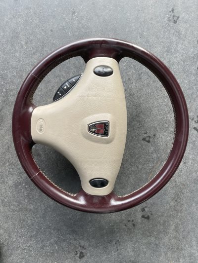 Rover 75 – Volante Pele Bordô
