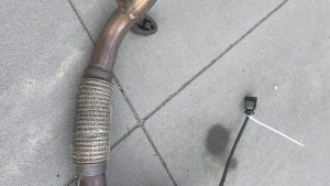 MG F TF – Tubo Escape Inferior Downpipe