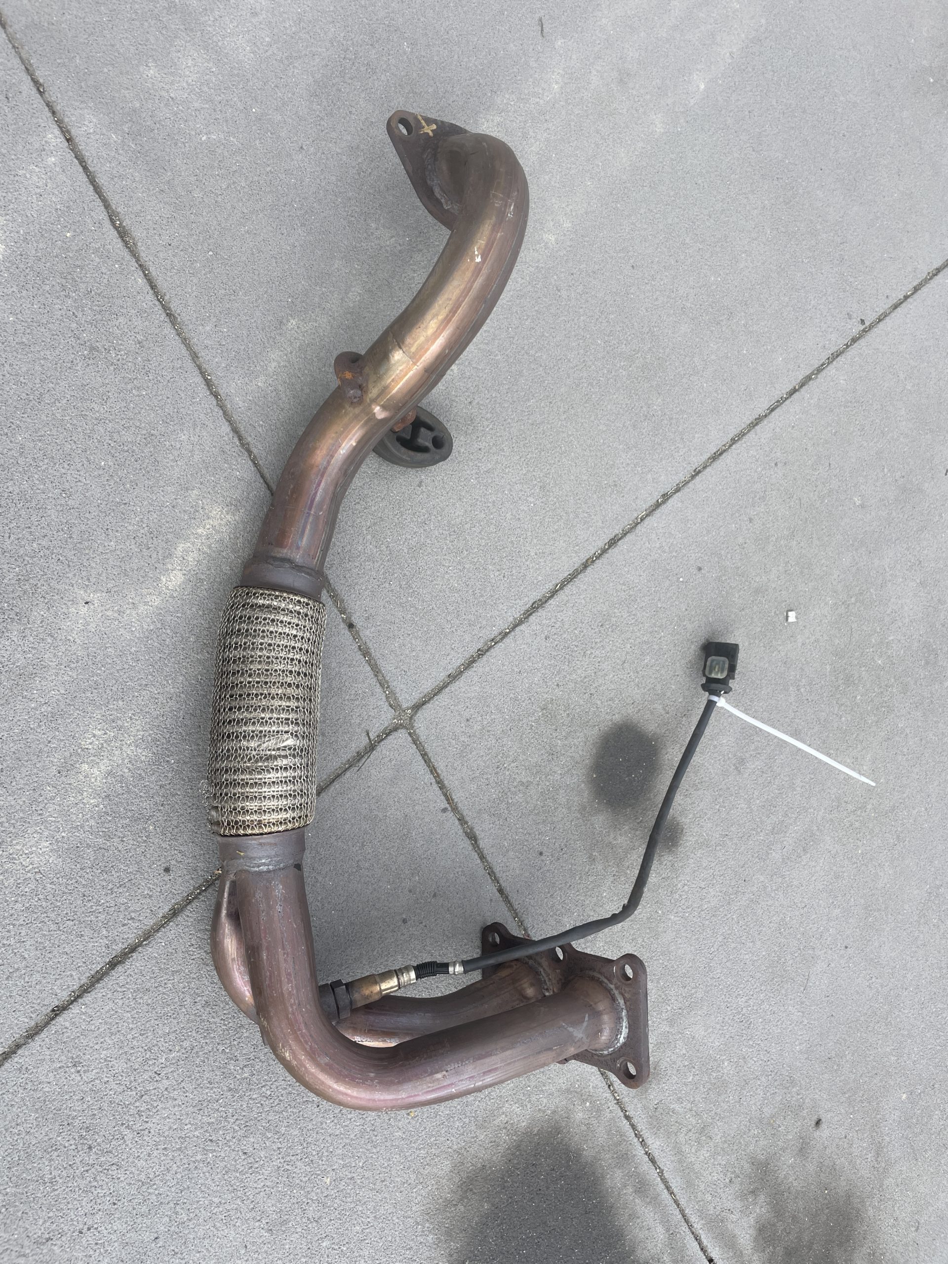 MG F TF – Tubo Escape Inferior Downpipe