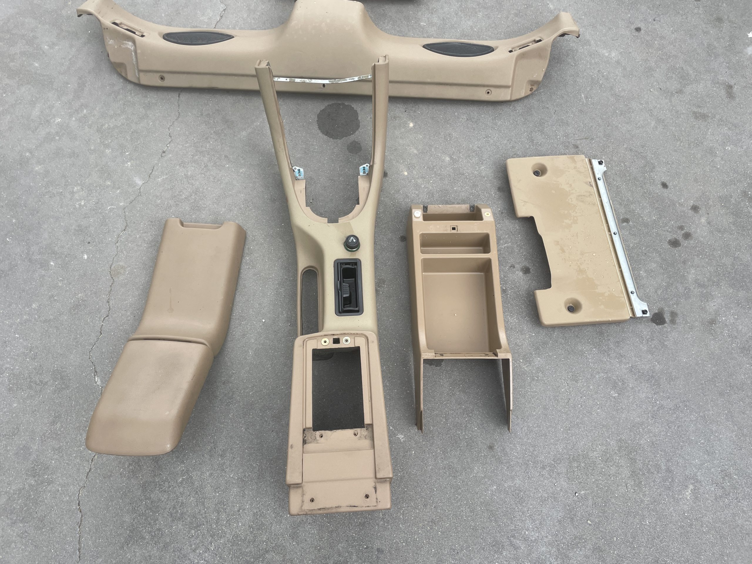 MG F TF – Forra Forrras +Plástico Plásticos Interior Bege