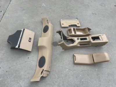 MG F TF – Forra Forrras +Plástico Plásticos Interior Bege