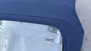 MG F TF –  Soft Top Cobertura Lona Azul
