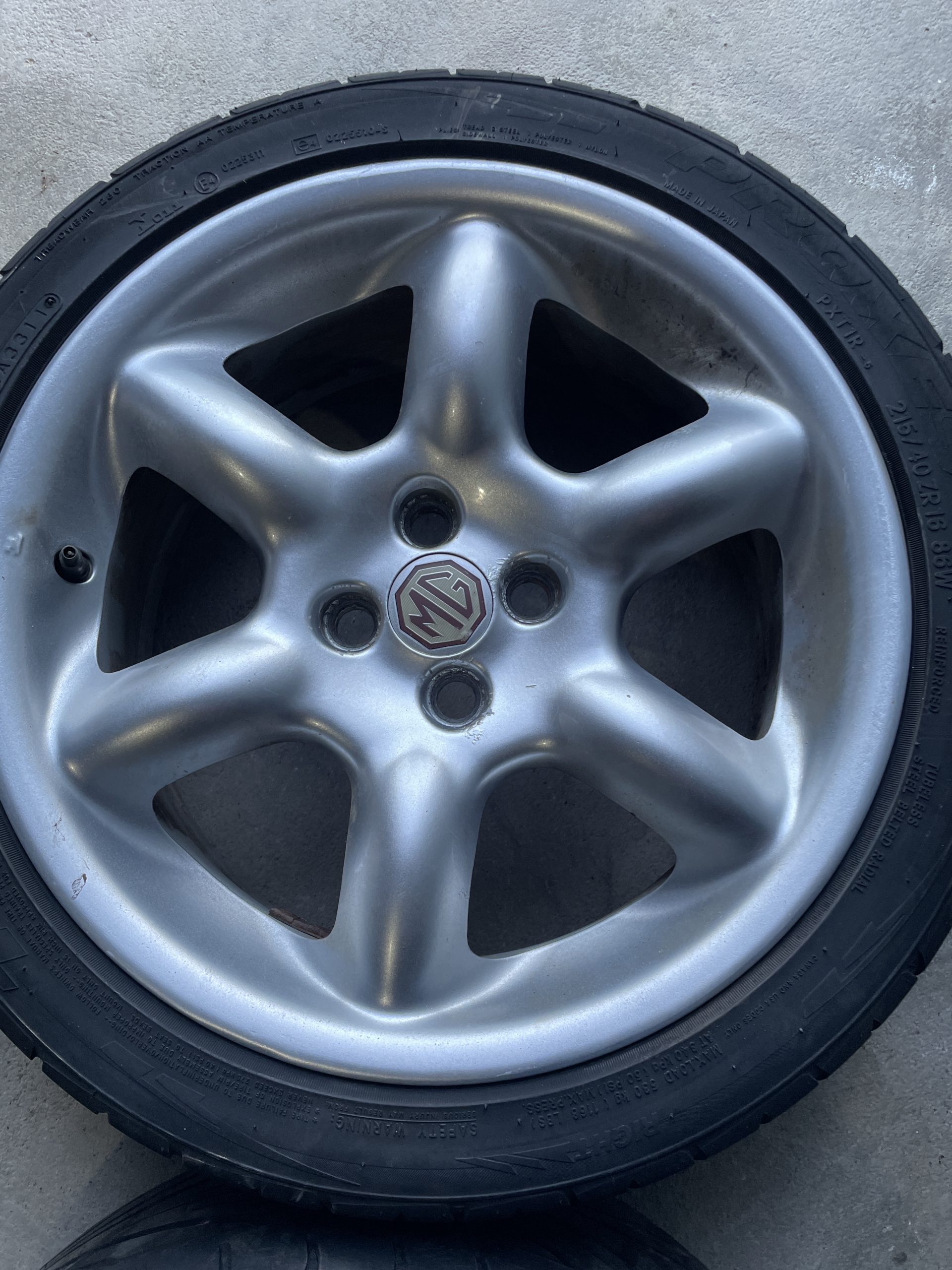 MG F TF – 4 Jantes 16” Minilight